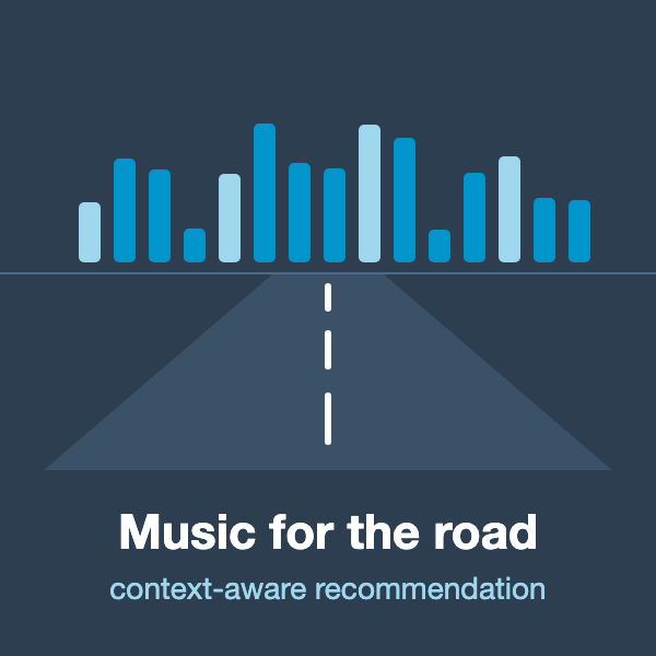 Traffic jam or coast road? A music recommender that reads the drive
